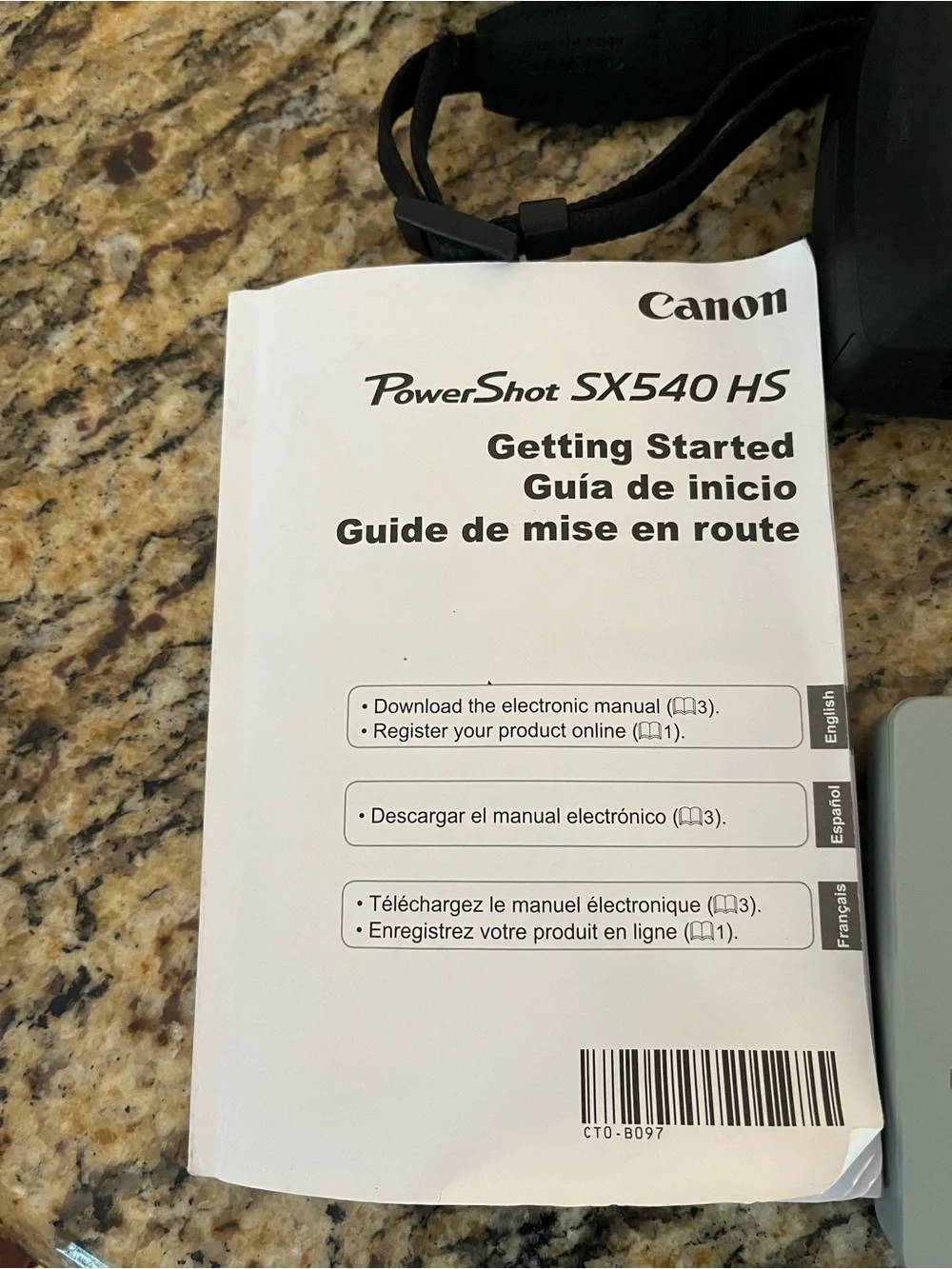 Canon Black Digital  Power ShotSX540 HS